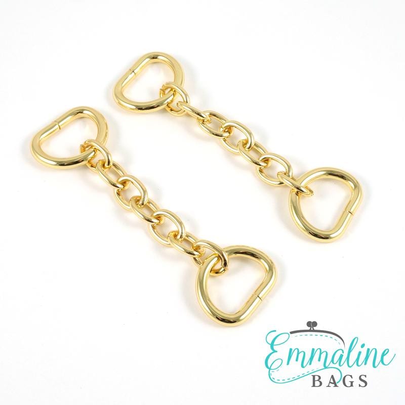 Chain Strap Connector - by Emmaline Bags - Kiwi Bagineers