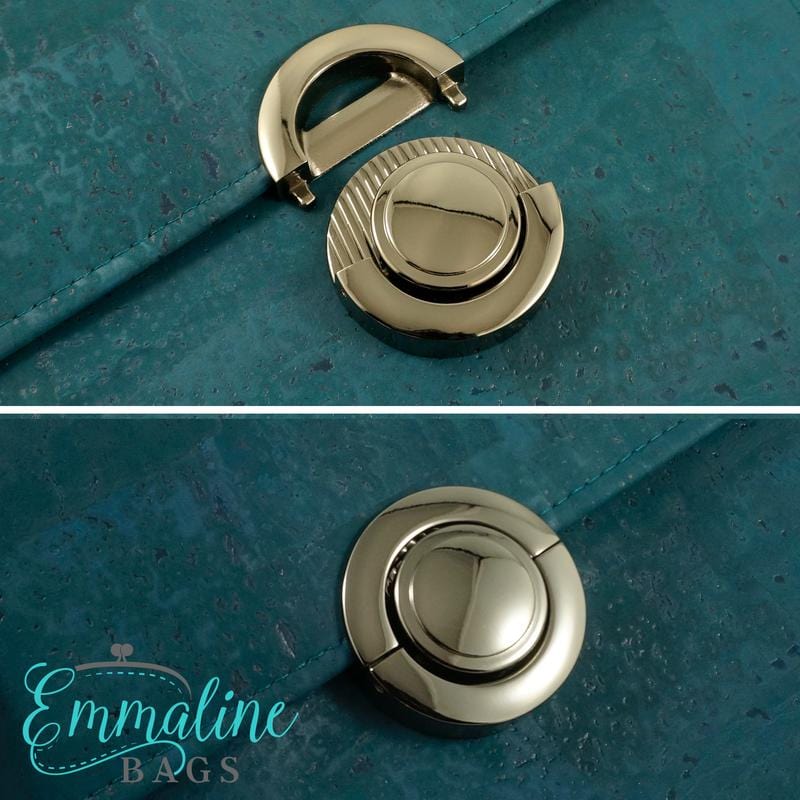 Large "Button Lock" By Emmaline Bags - Kiwi Bagineers