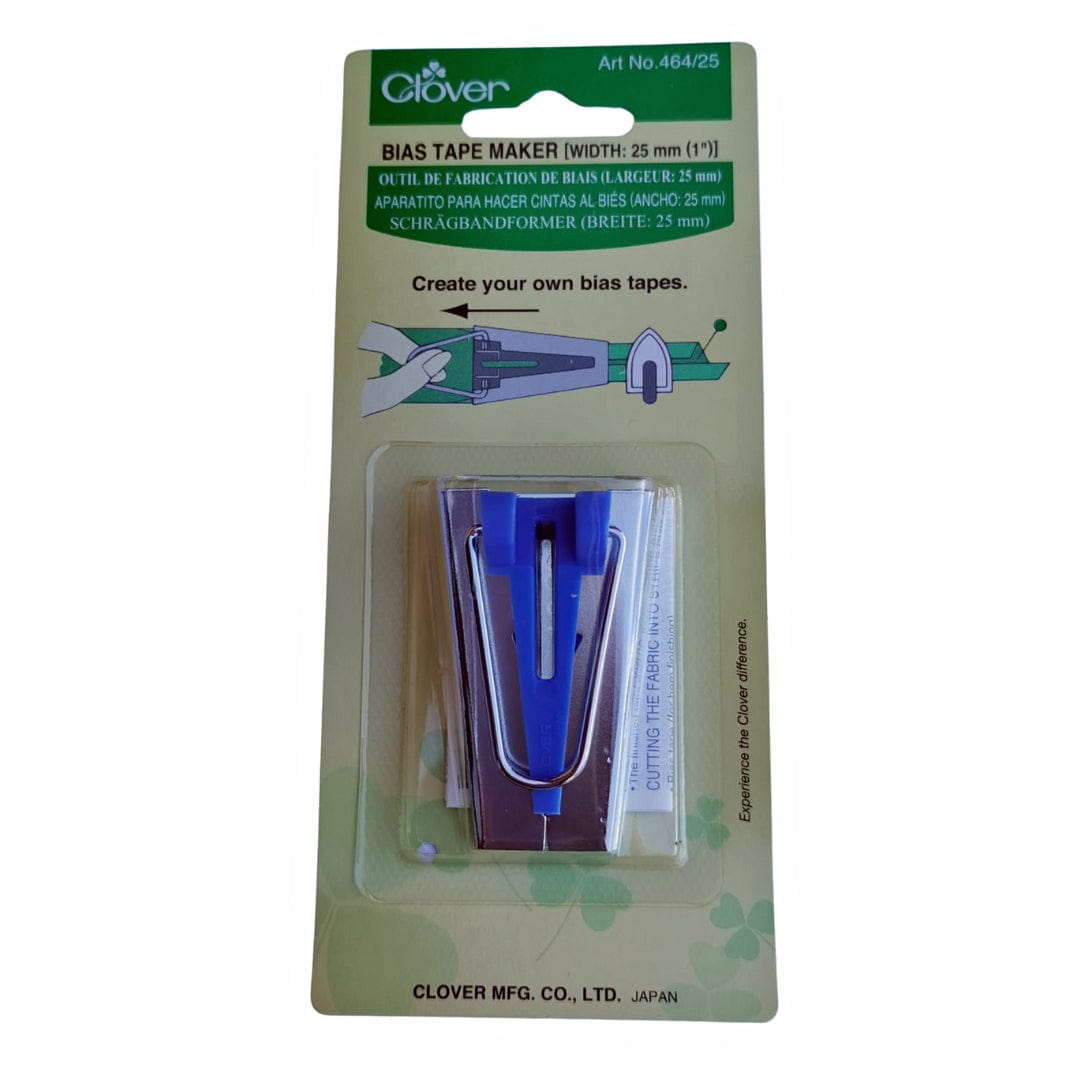 Kiwi Bagineers Tools 1" (25mm) Bias Binding Maker - 25mm 1" By Clover