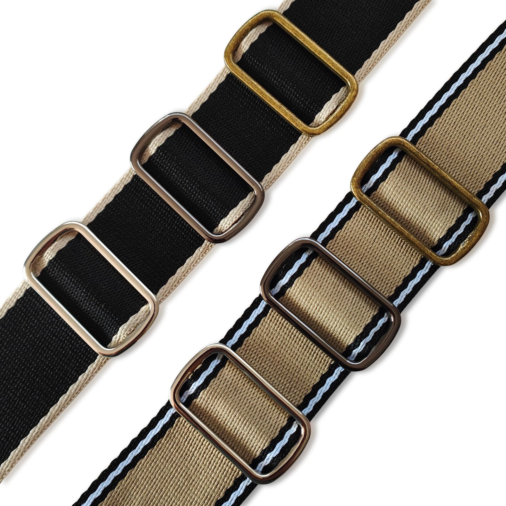 Kiwi Bagineers Sliders Adjustable Strap Sliders – Raised Bar Style – for bags by Kiwi Bagineers