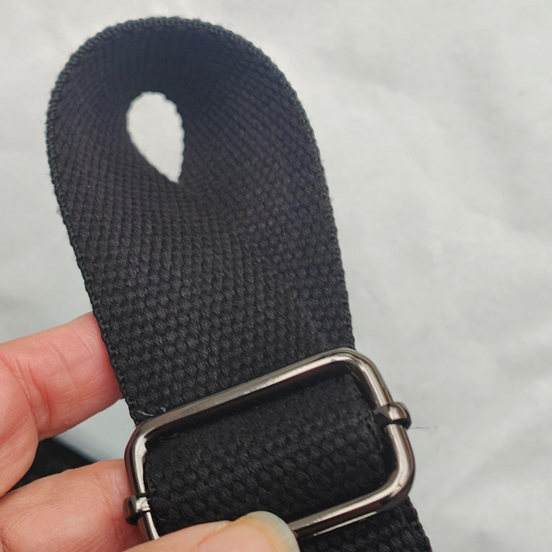 Kiwi Bagineers Webbing Bag strap webbing 1.5" (38mm) Cotton black