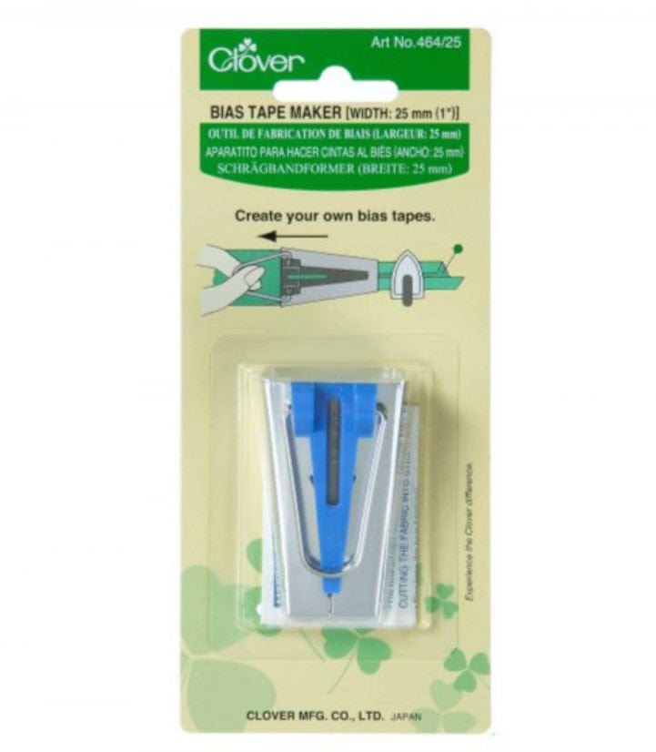 Kiwi Bagineers Tools Bias Binding Maker - In 3 sizes By Clover