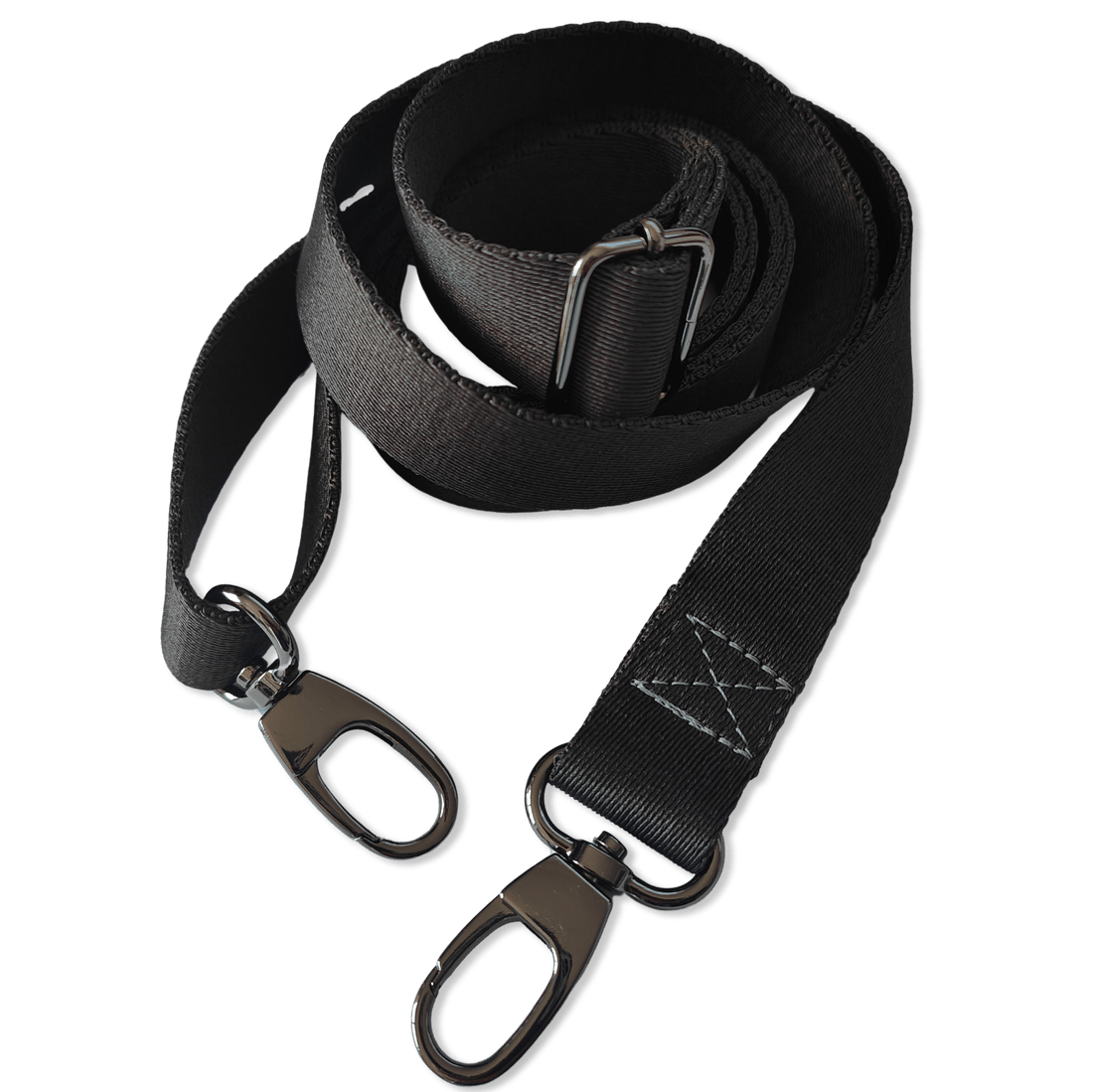 Kiwi Bagineers Webbing Black 25mm Bag Strap Webbing | Polyester Nylon | Sold by the Metre