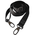 Kiwi Bagineers Webbing Black 25mm Bag Strap Webbing | Polyester Nylon | Sold by the Metre