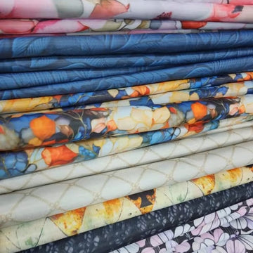 Kiwi Bagineers Fabric Bonded Nylon Fabric for Bag Making – Twill Finish (firm)