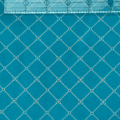 Kiwi Bagineers Fabric Chainlink teal Soft Water Resistant Canvas Fabric for Bag Making | 260gsm Polyester | Sold by Half Metre