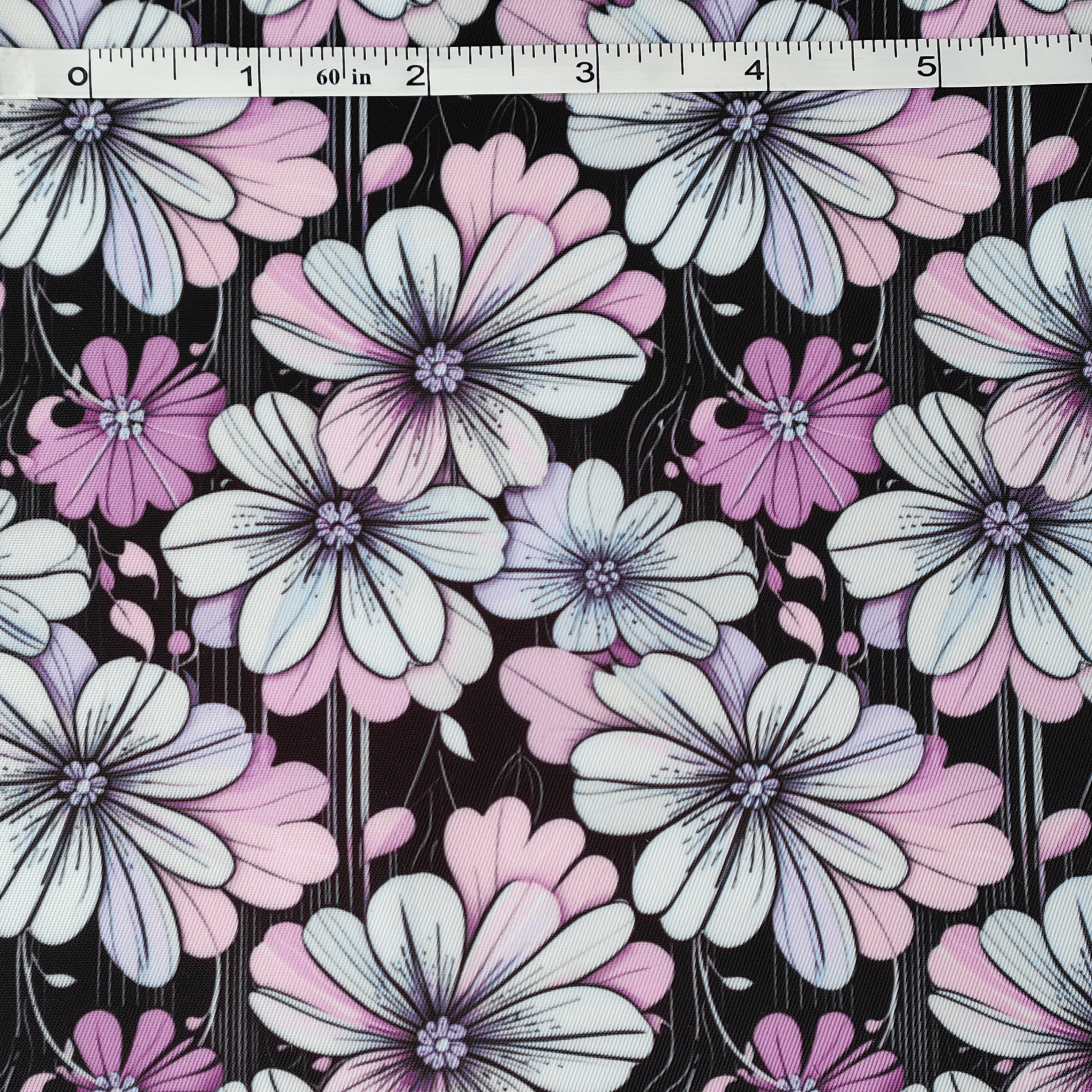 Kiwi Bagineers Fabric FLowers in pink Bonded Nylon Fabric for Bag Making – Twill Finish (firm)