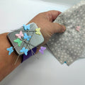 Kiwi Baginners Pin cushiojn Magnetic Wrist Pin Cushion for Sewing – Snap Band Tool