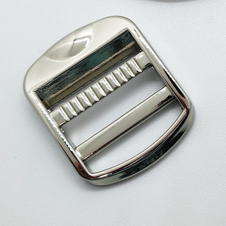 Kiwi Bagineers Strap hardware Nickle 25mm Metal Ladder Locks for Bag Making – Pack of Two (Nickel or Gunmetal)