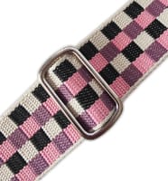 Kiwi Bagineers Webbing Plaid Jacquard Webbing 25 or 38mm (1"or 11/2") Polyester Bag Strap Webbing | Sold per 0.5m
