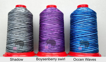 Kiwi Bagineers Tools and Notions Quality Bonded Polyester Thread – Custom Color Blends for Sewing & Bag Making