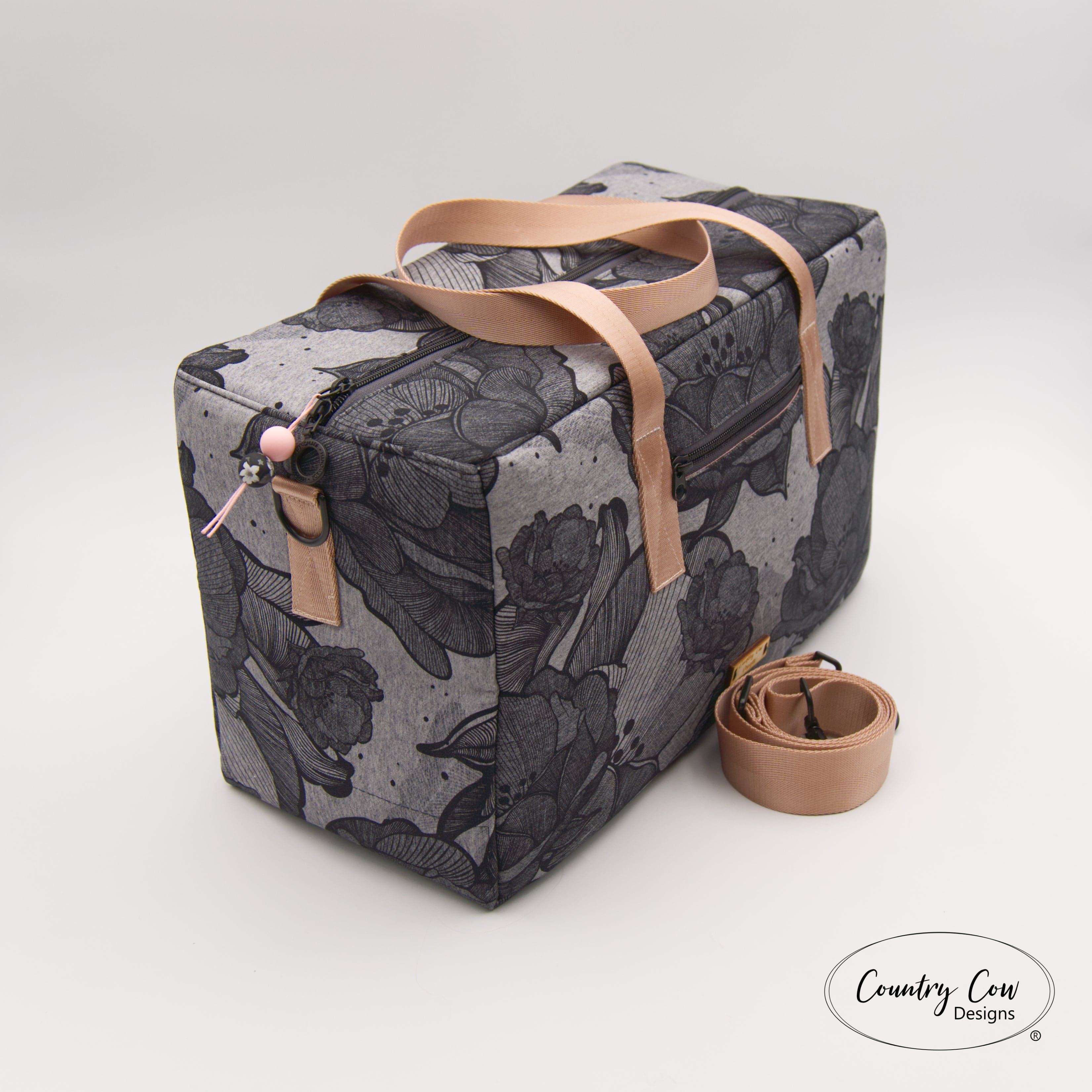 Kiwi Bagineers Bag Kit Travel Light Duffel Bag Hardware Kit- Country Cow designs
