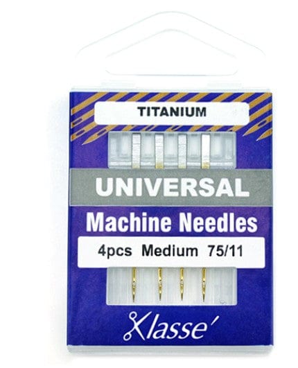 Kiwi Bagineers machine needles Universal Titanium Klasse Sewing Machine Needle Size 75/11