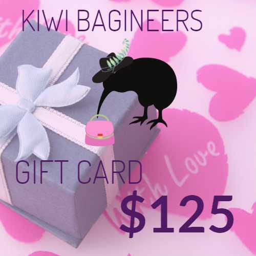 Kiwi Bagineers Gift Card $125.00 Kiwi Bagineers Gift Card. From $25 to $150.