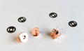 Kiwi Bagineers magnetic snap 14mm x 4.5mm / Copper (Rose Gold) Metal Magnetic Snap Closures 9/16