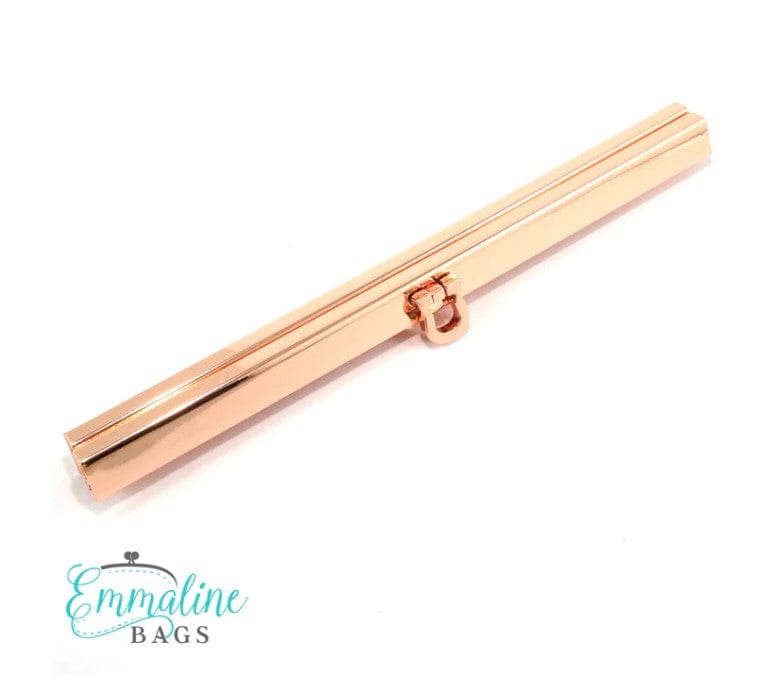 Kiwi Bagineers Locks and closures 7 1/2" (19mm) / Copper Rose Gold Wallet Closure 7 1/2" wide (19cm) By Emmaline Bags