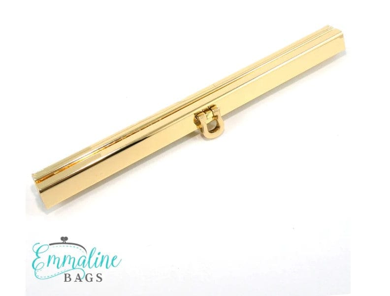 Kiwi Bagineers Locks and closures 7 1/2" (19mm) / Light Gold Wallet Closure 7 1/2" wide (19cm) By Emmaline Bags