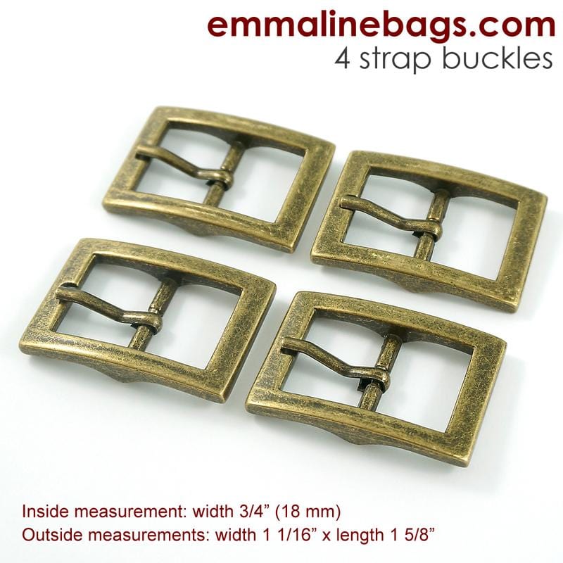 Double-ended Pin Buckle by Emmaline Bags - Kiwi Bagineers