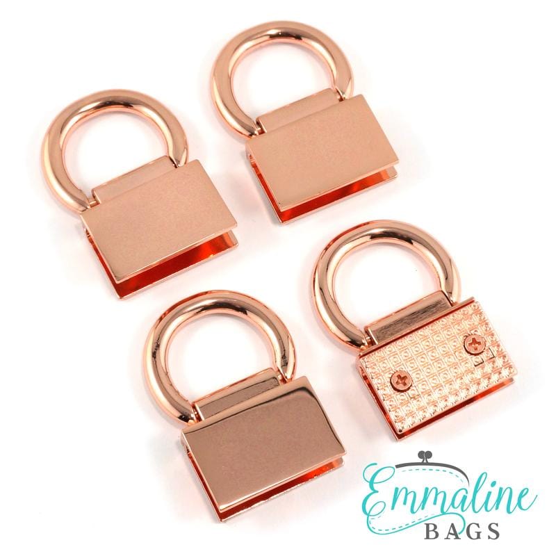 Strap anchor: "edge connectors" (4 pack) by Emmaline Bags - Kiwi Bagineers