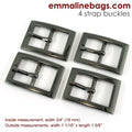 Double-ended Pin Buckle by Emmaline Bags - Kiwi Bagineers