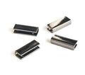 Rectangular Strap End Caps Four pack 1