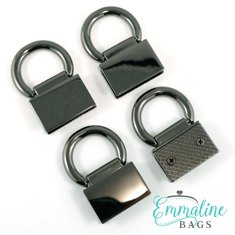 Strap anchor: "edge connectors" (4 pack) by Emmaline Bags - Kiwi Bagineers