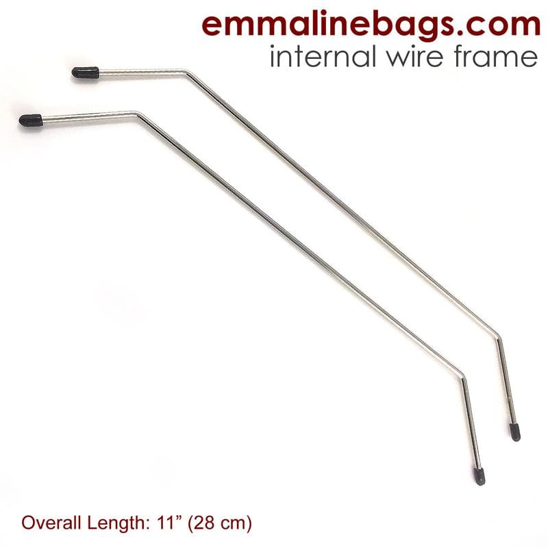 Internal Wire Frames - Style A (1 pair) Emmaline Bags - Kiwi Bagineers