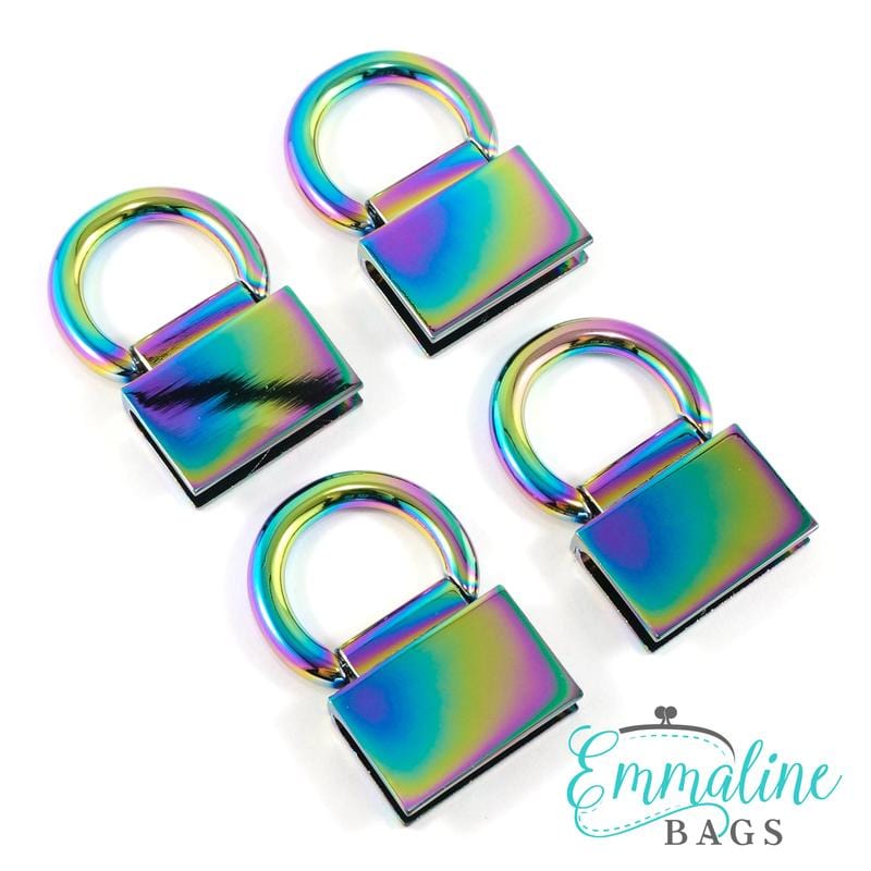 Strap anchor: "edge connectors" (4 pack) by Emmaline Bags - Kiwi Bagineers