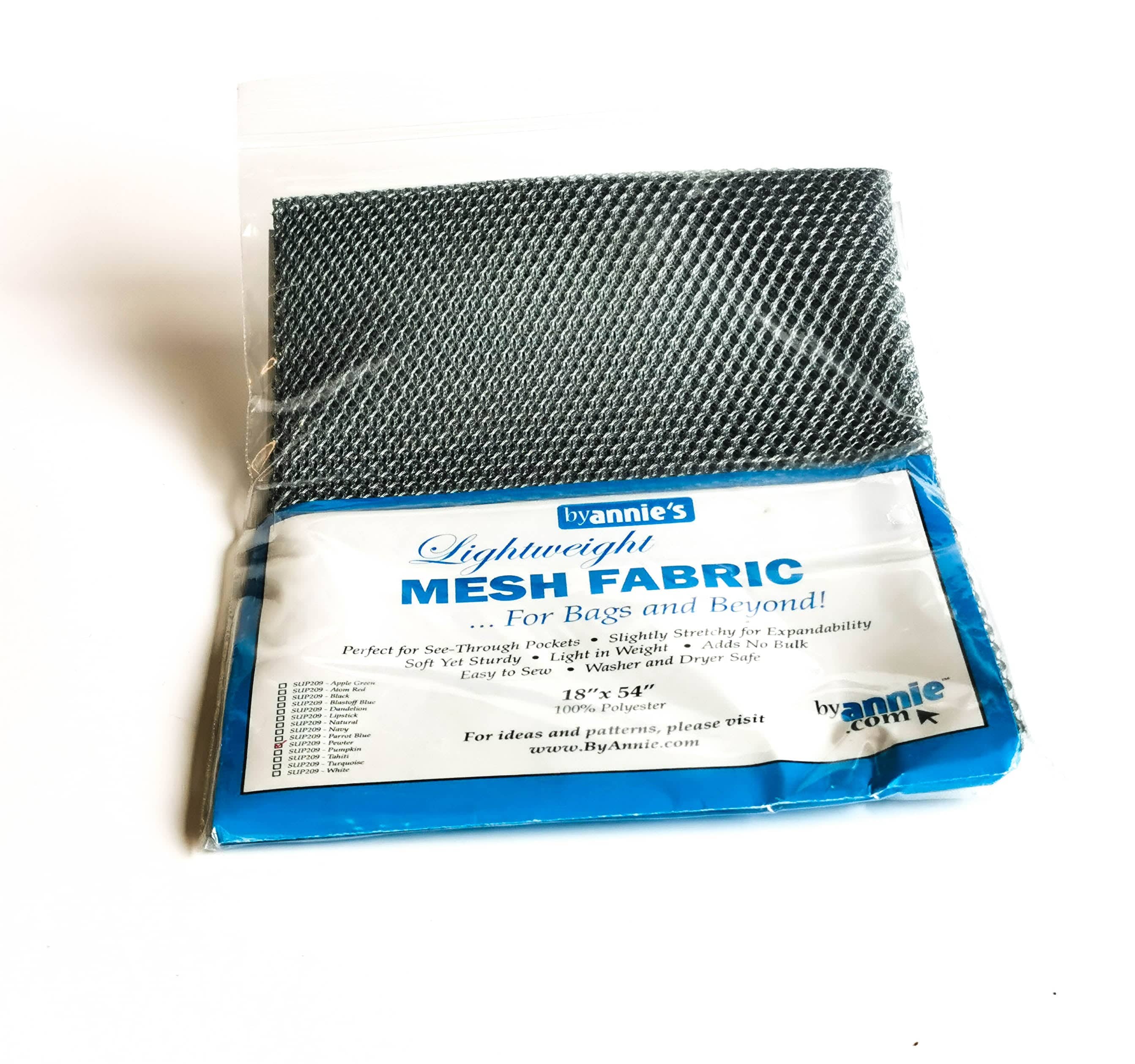 Mesh Fabric ByAnnie 18" x 54" - Kiwi Bagineers