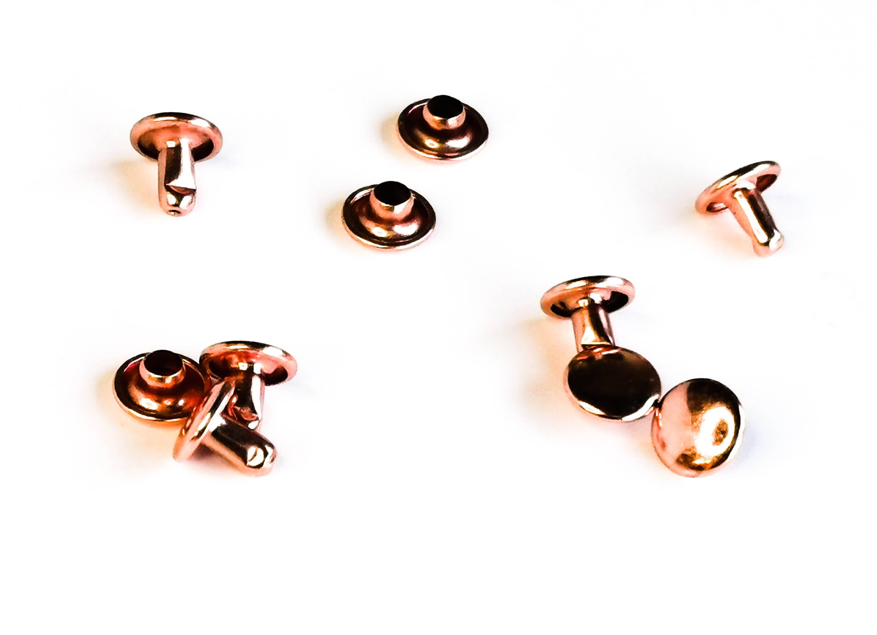 Double Capped Rivets for bags Small or Medium By Kiwi Bagineers