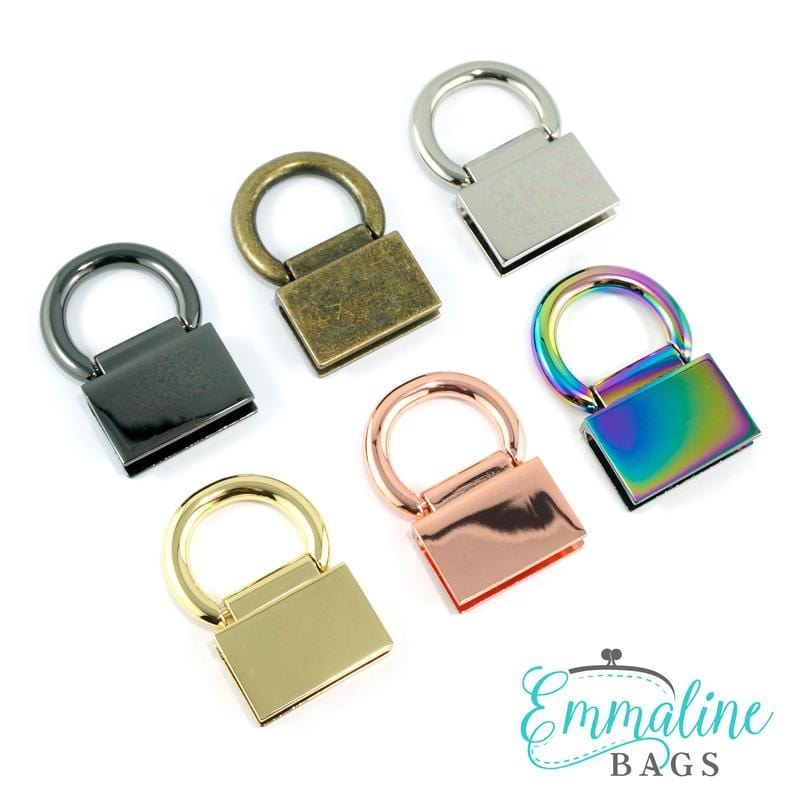 Strap anchor: "edge connectors" (4 pack) by Emmaline Bags - Kiwi Bagineers