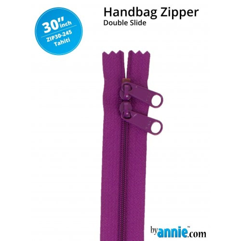 Kiwi Bagineers Zipper Tahiti ByAnnie bag Zipper size #4.5 with two pulls 30"